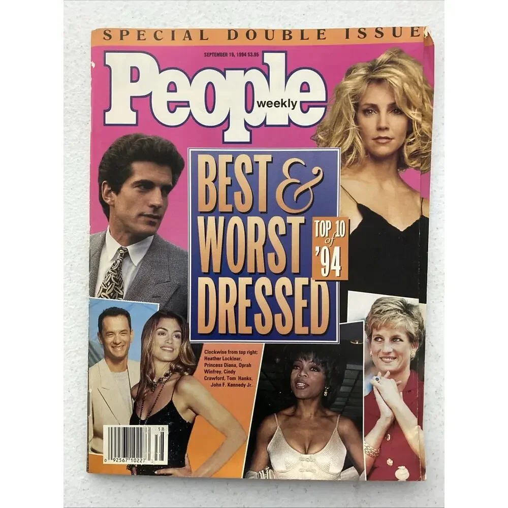 VTG PEOPLE Magazine Special Issue 1989 1994/95 Trump Madonna Princess Di Whitney